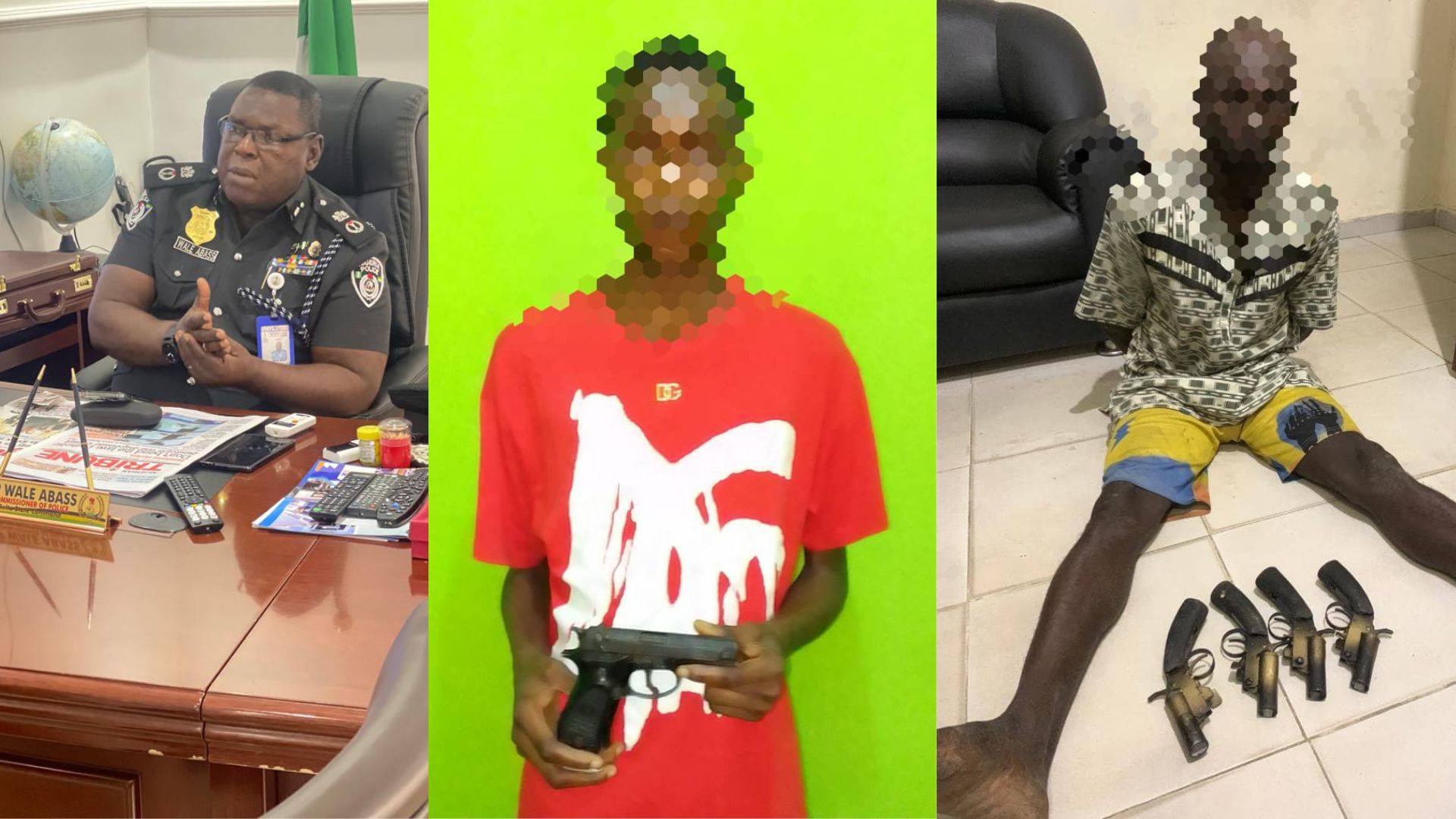 Police rescue kidnapped victims arrest gun dealers in Delta