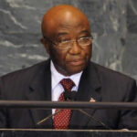 President-elect George Weah's rival/Liberian vice-president, Joseph N. Boakai.
