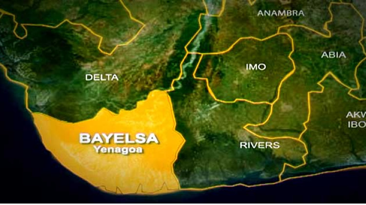 Bayelsa State map