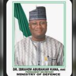 Permanent Secretary Ministry of Defence, Dr. Ibrahim Abubakar Kana