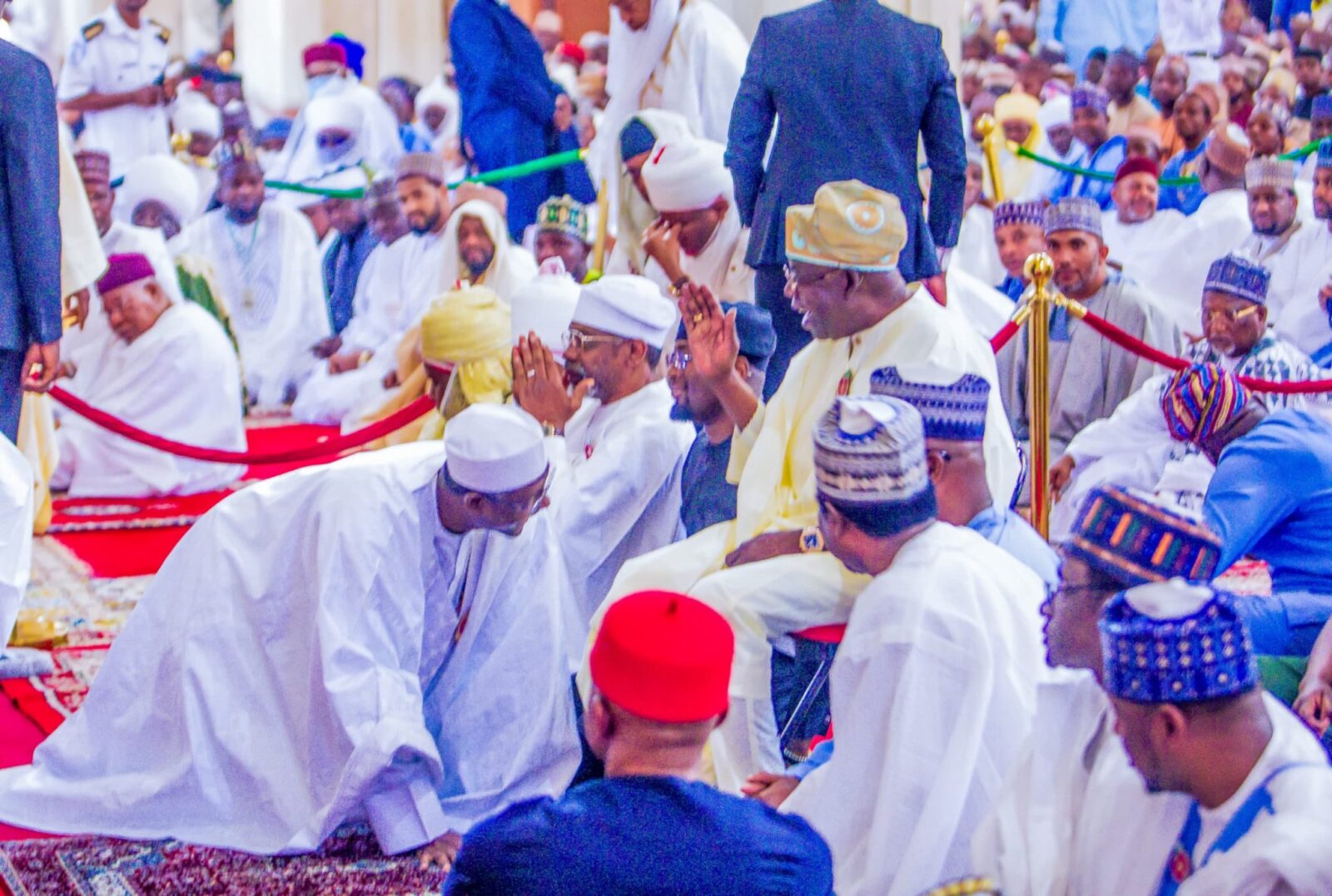 Tinubu, Abbas, govs, senators, Ganduje, Mamman Daura, others attend Senator Barau's children's wedding