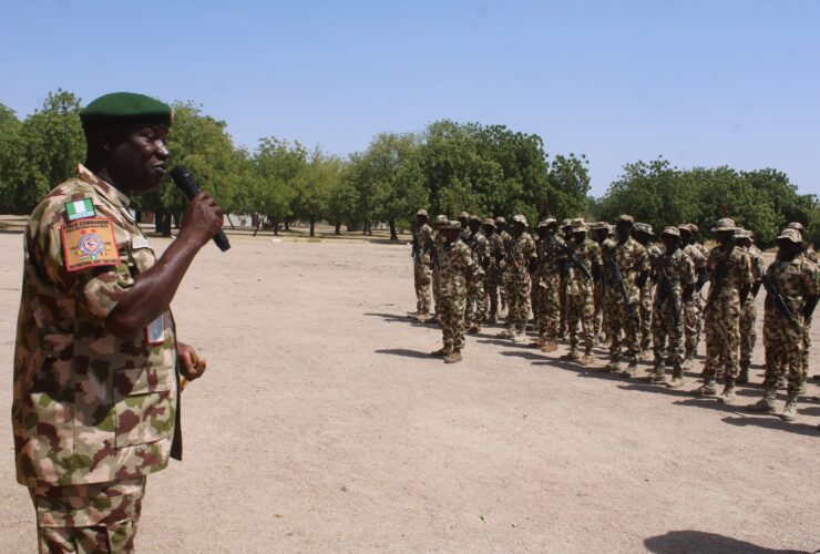 Force Commander (FC) Multinational Joint Task Force ( MNJTF) Major General Godwin Michael Mutkut