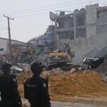 Lagos collapsed building