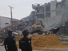 Lagos collapsed building