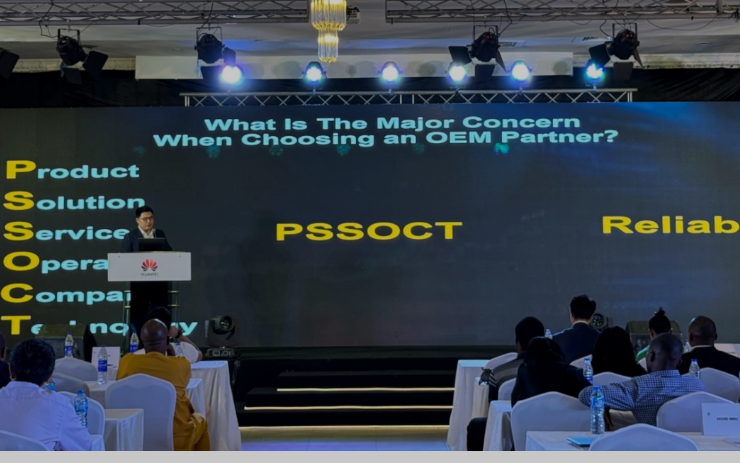 Mr. Cruise Ni, Director, Huawei Nigeria Digital Power Business Department.