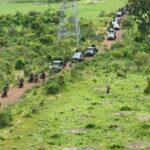 Troops of 6 Brigade Nigerian Army during the clearance operation