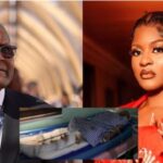Photo combo of Aliko Dangote and BBNaija star, Phyna