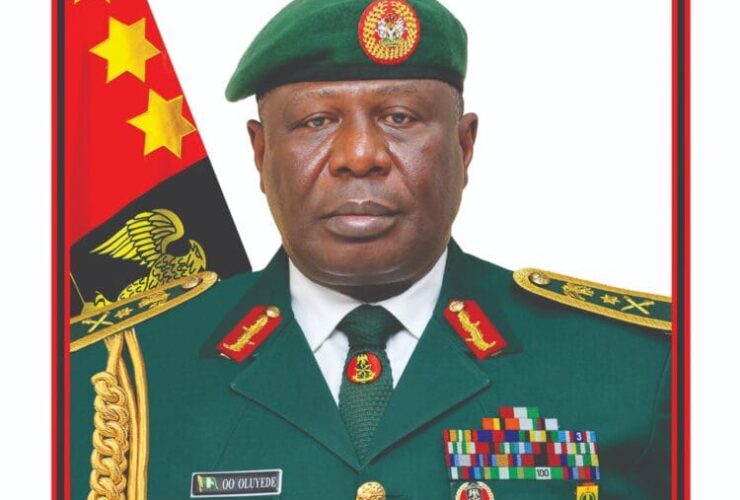 Lt. Gen. Olufemi Oluyede , CDS