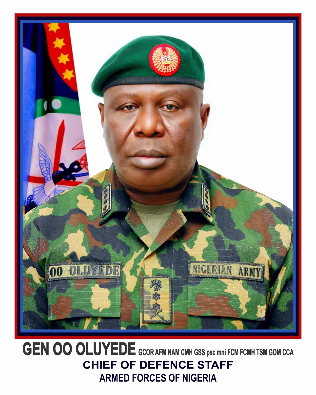 CDS Gen. Oluyede